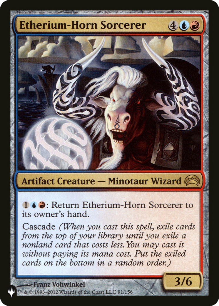 Image of Etherium-Horn Sorcerer (LIST-PC2-91) - The List