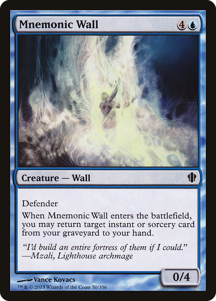 Image of Mnemonic Wall (C13-050) - Commander 2013