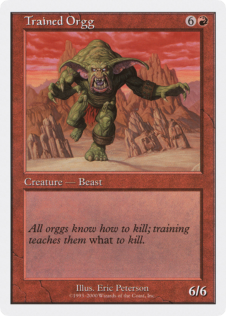 Image of Trained Orgg (S00-) - Starter 2000