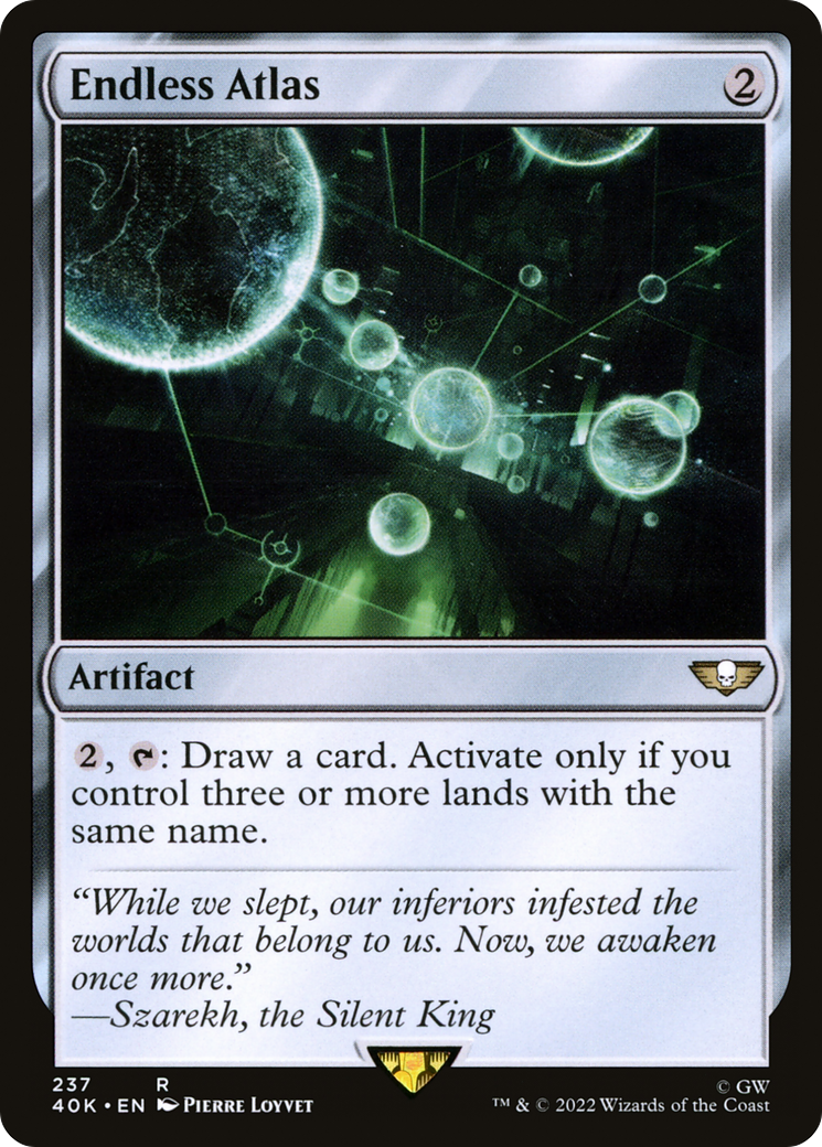 Image of Endless Atlas (40K-237) - Warhammer 40,000 Commander