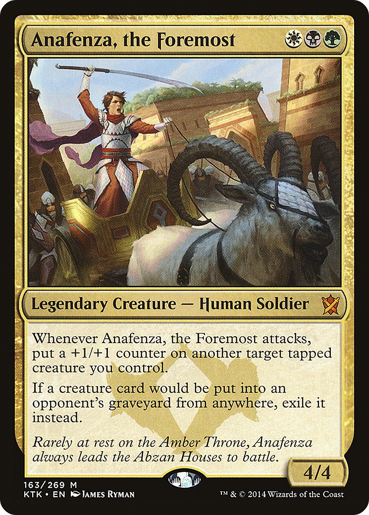 Image of Anafenza, the Foremost (KTK-163) - Khans of Tarkir