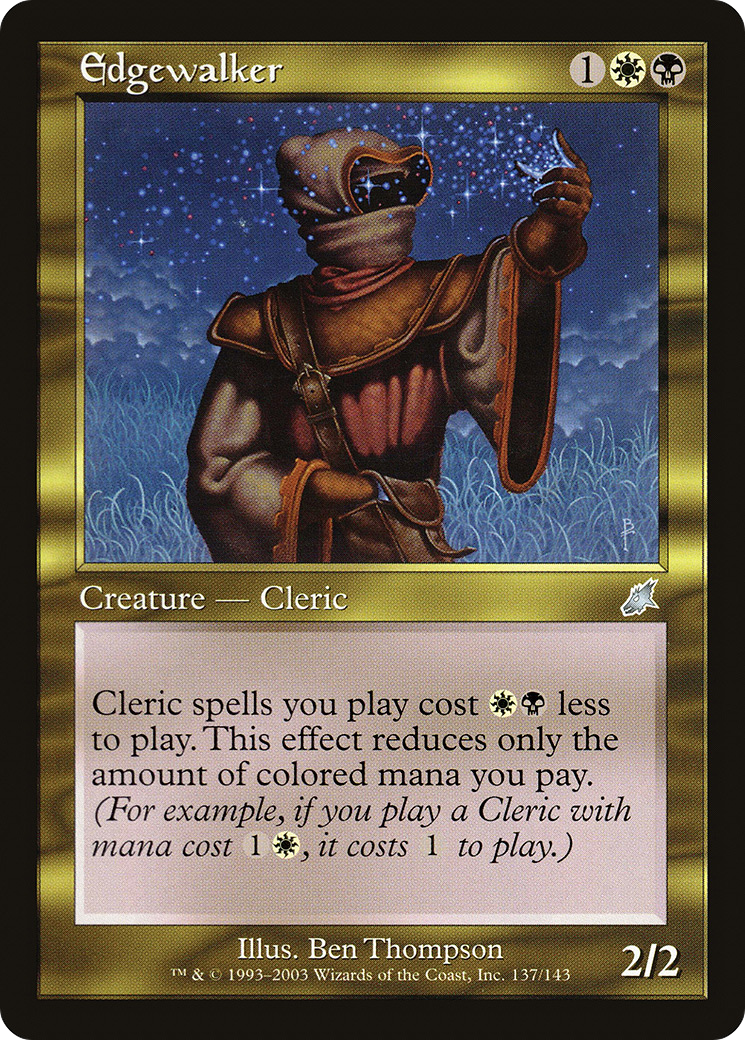 Image of Edgewalker (SCG-137) - Scourge Foil