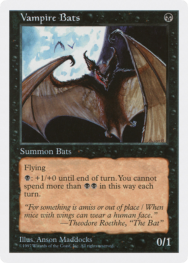 Image of Vampire Bats (5ED-) - Fifth Edition