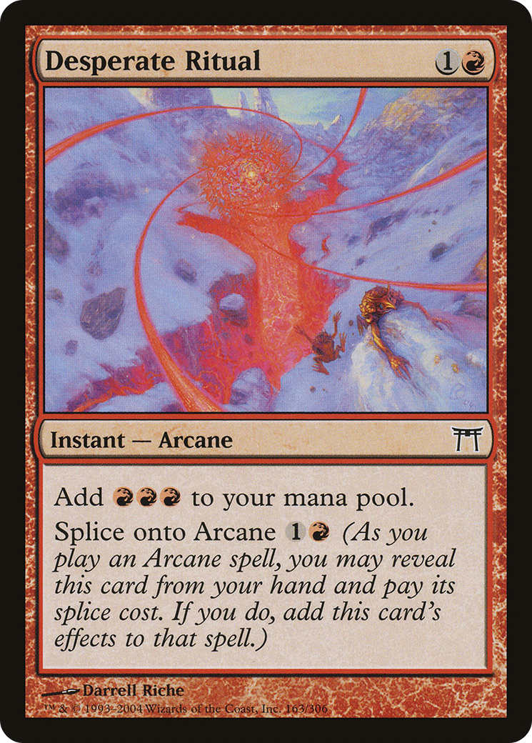 Image of Desperate Ritual (CHK-163) - Champions of Kamigawa