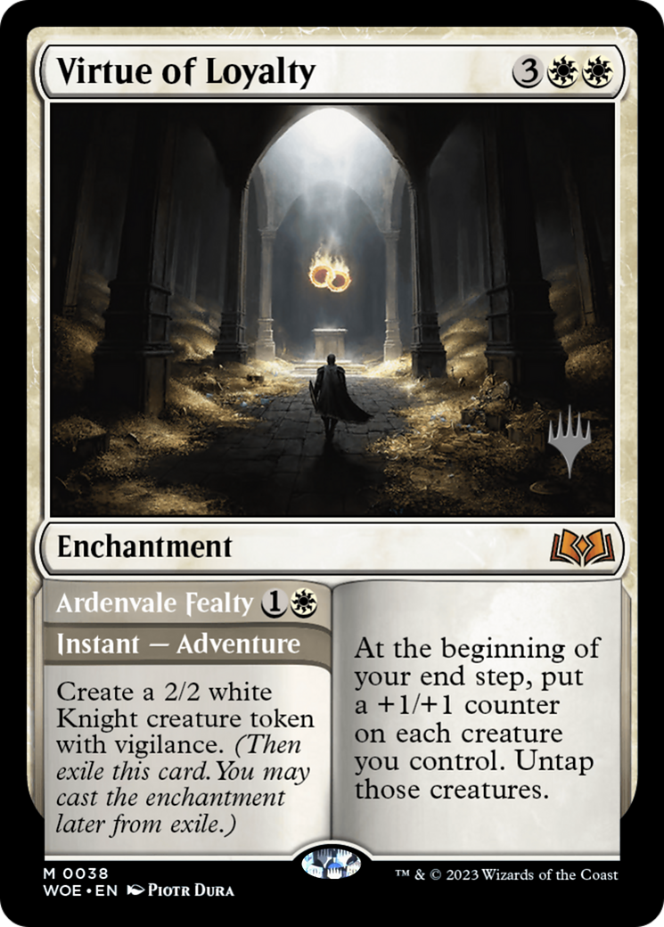 Image of Virtue of Loyalty (PPWOE-038) - Wilds of Eldraine Promos