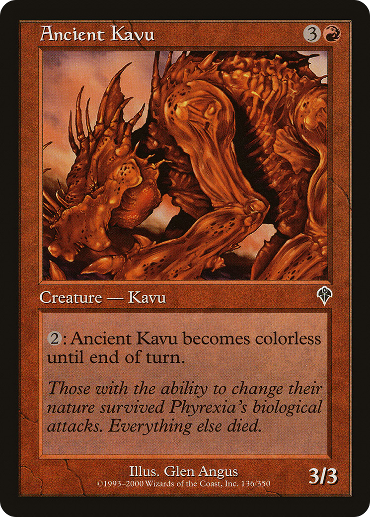 Image of Ancient Kavu (INV-136) - Invasion