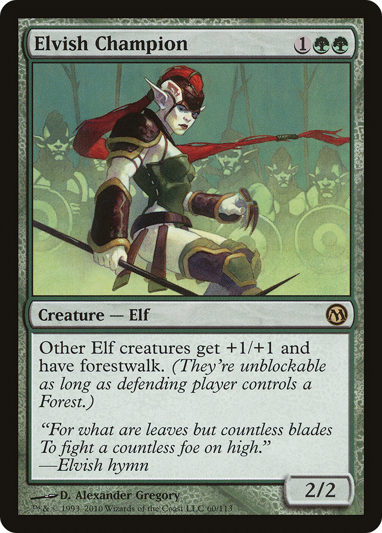Image of Elvish Champion (DPA-060) - Duels of the Planeswalkers