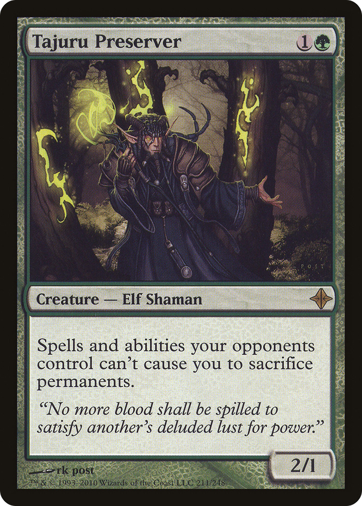 Image of Tajuru Preserver (ROE-211) - Rise of the Eldrazi Foil