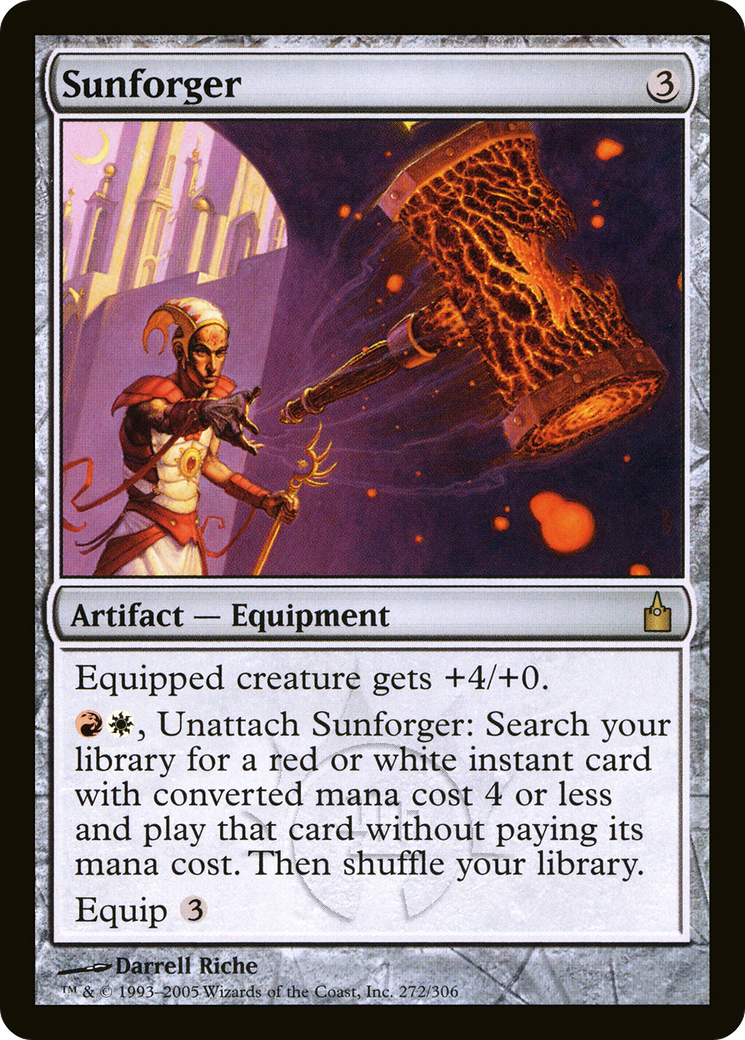 Image of Sunforger (RAV-272) - Ravnica: City of Guilds