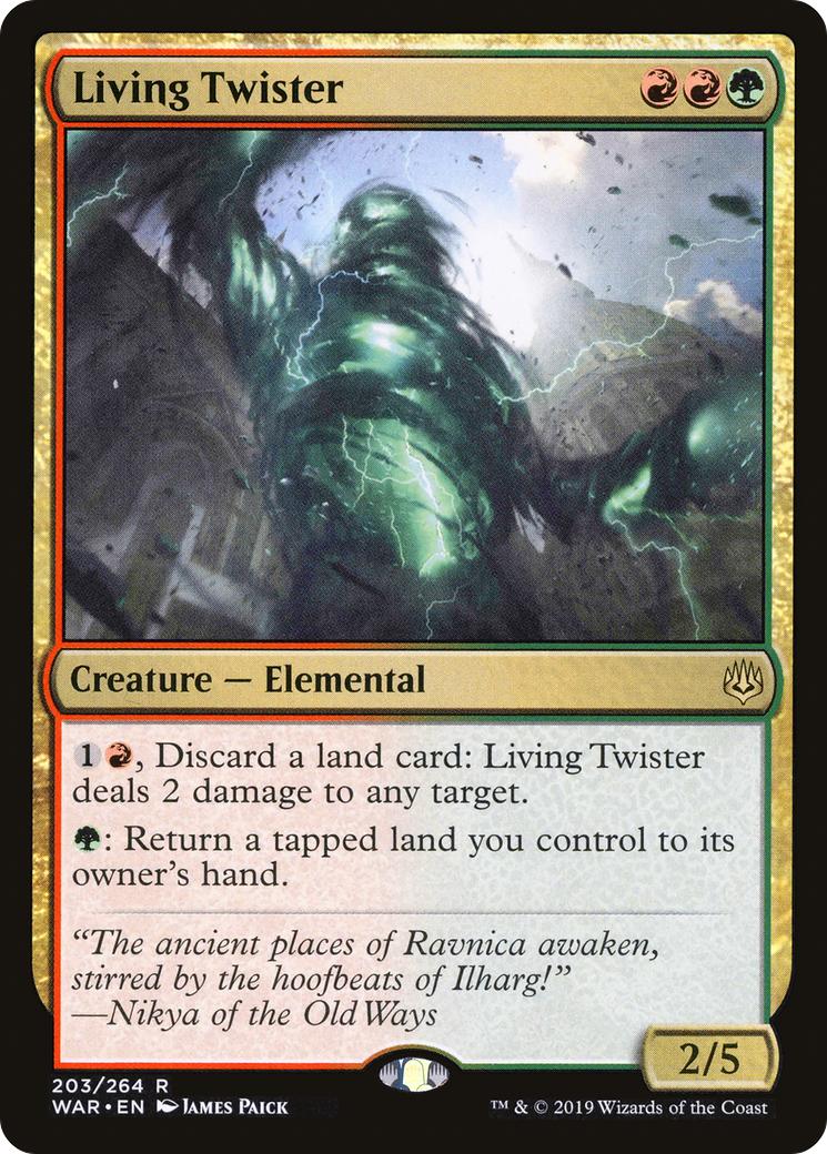 Image of Living Twister (WAR-203) - War of the Spark