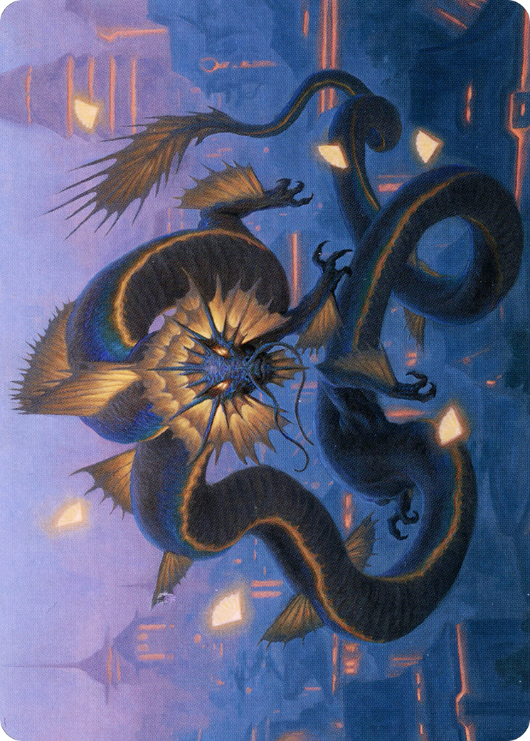 Image of Ao, the Dawn Sky // Ao, the Dawn Sky (ANEO-025) - Neon Dynasty Art Series (Borderless)