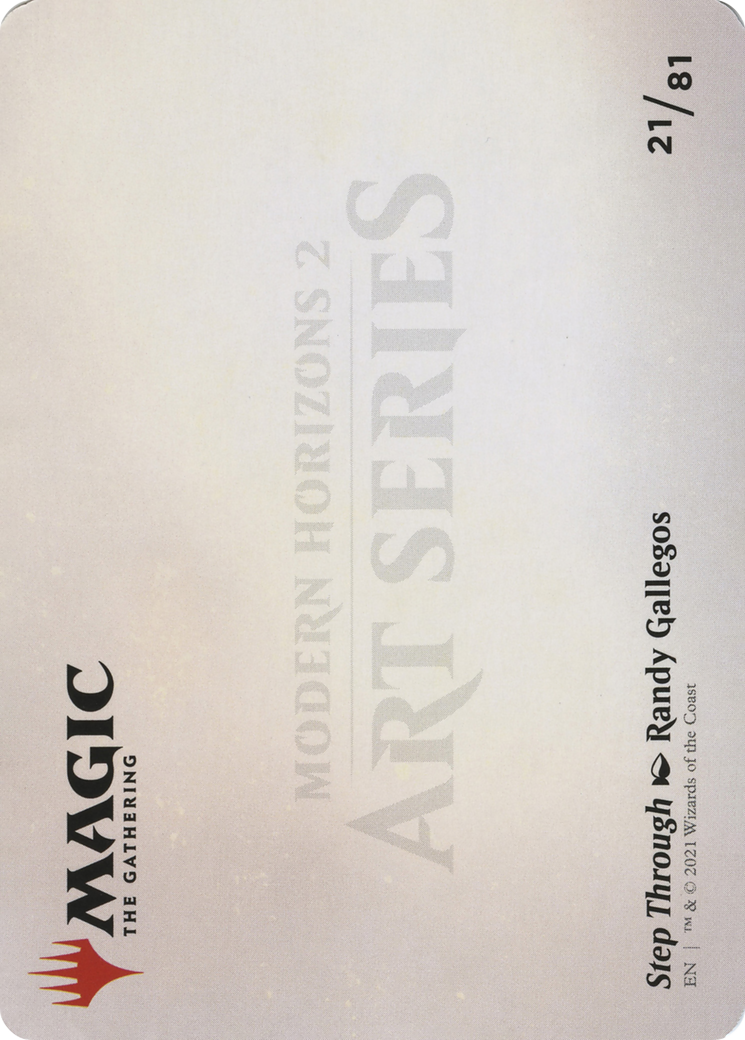 Image of Step Through // Step Through (AMH2-021) - Modern Horizons 2 Art Series (Borderless)
