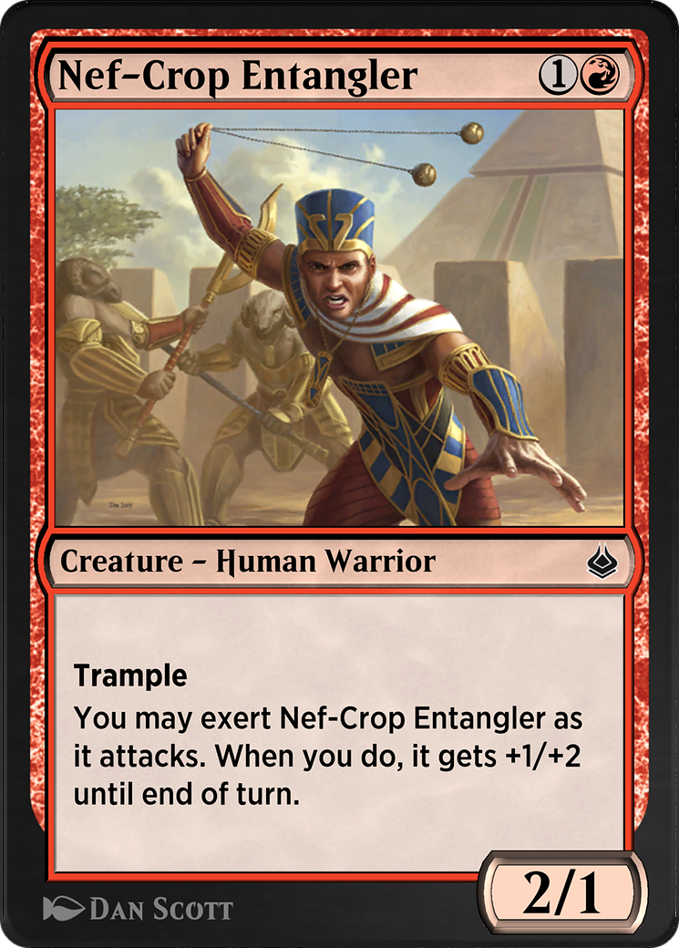 Image of Nef-Crop Entangler (AKR-166) - Amonkhet Remastered