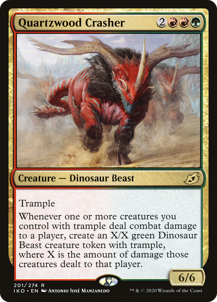 Image of Quartzwood Crasher (IKO-201) - Ikoria: Lair of Behemoths