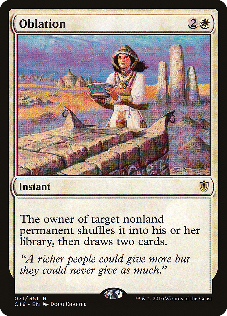 Image of Oblation (C16-071) - Commander 2016