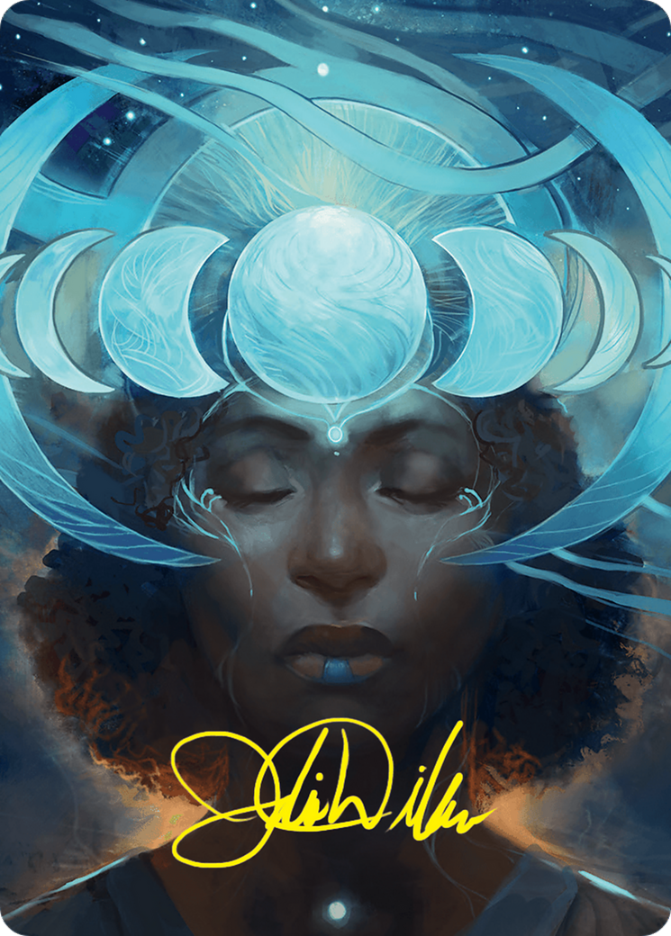 Image of Lunar Insight // Lunar Insight (AFDN-031) - Foundations Art Series (Borderless) Foil