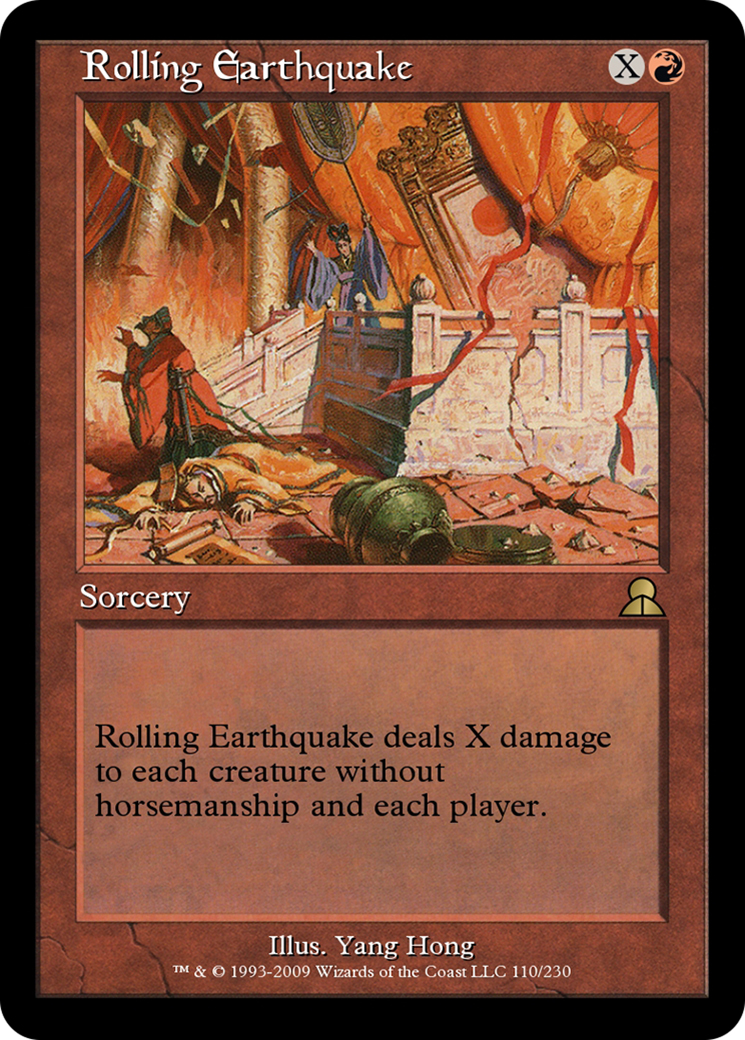 Image of Rolling Earthquake (ME3-110) - Masters Edition III Foil