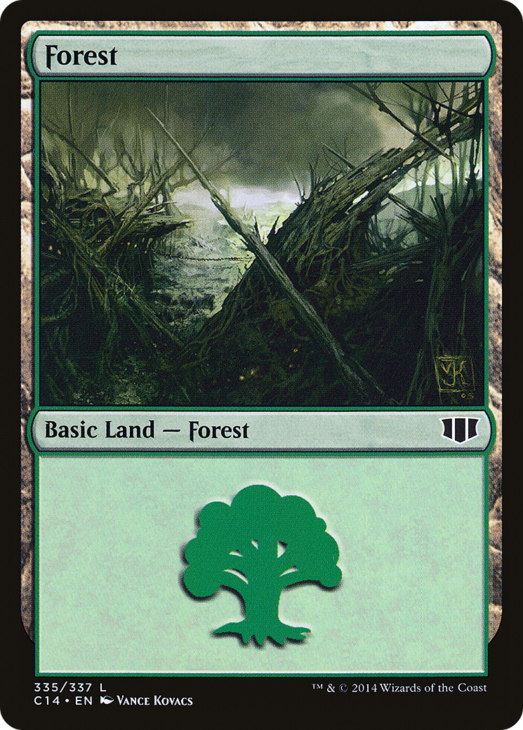 Image of Forest (335) (C14-335) - Commander 2014