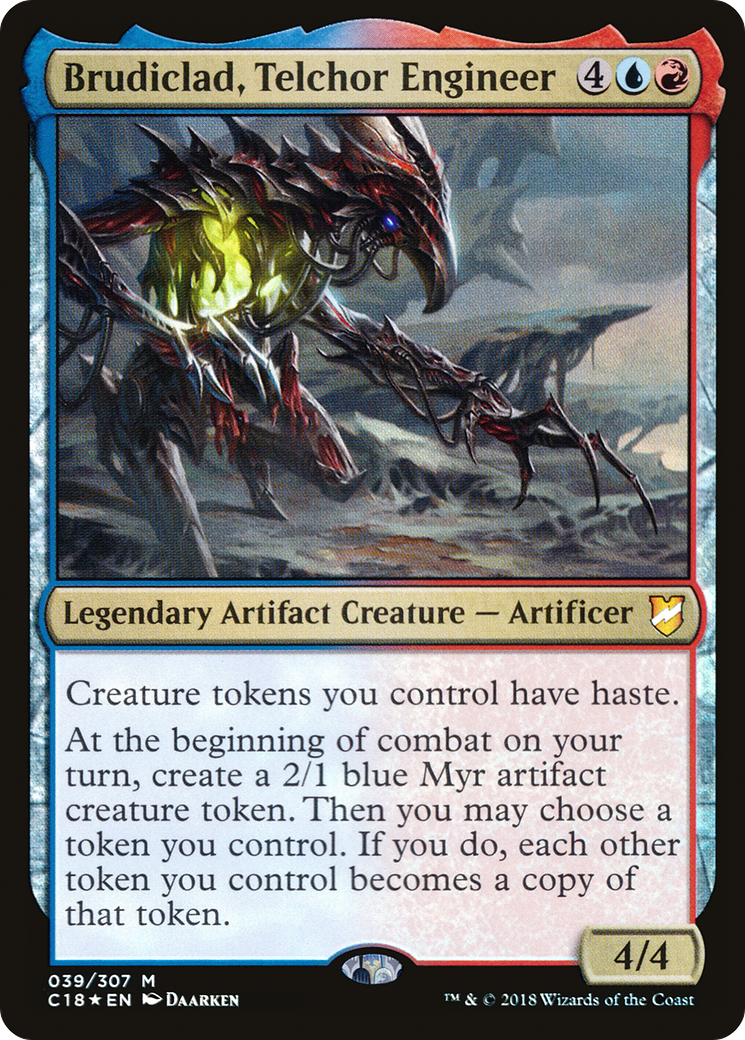 Image of Brudiclad, Telchor Engineer (C18-039) - Commander 2018 Foil