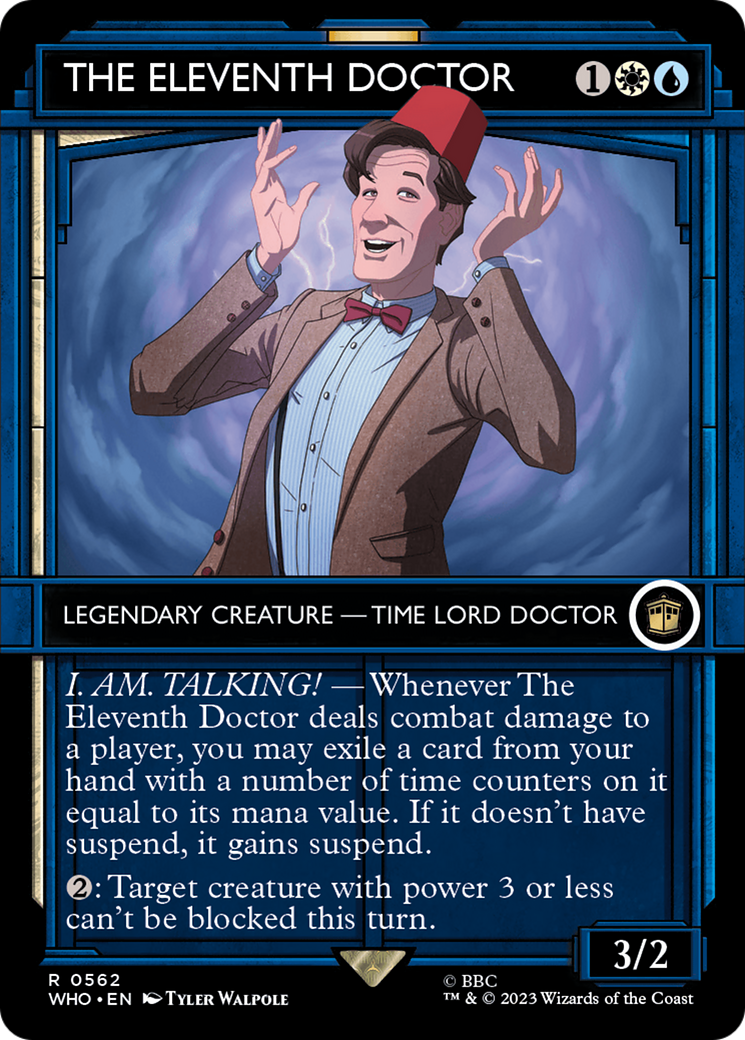Image of The Eleventh Doctor (Showcase) (WHO-562) - Doctor Who: (Showcase) (Borderless)