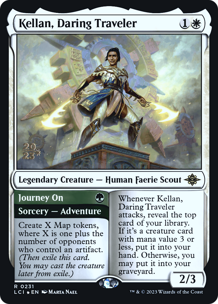 Image of Kellan, Daring Traveler (PRE-231) - The Lost Caverns of Ixalan Promos Foil