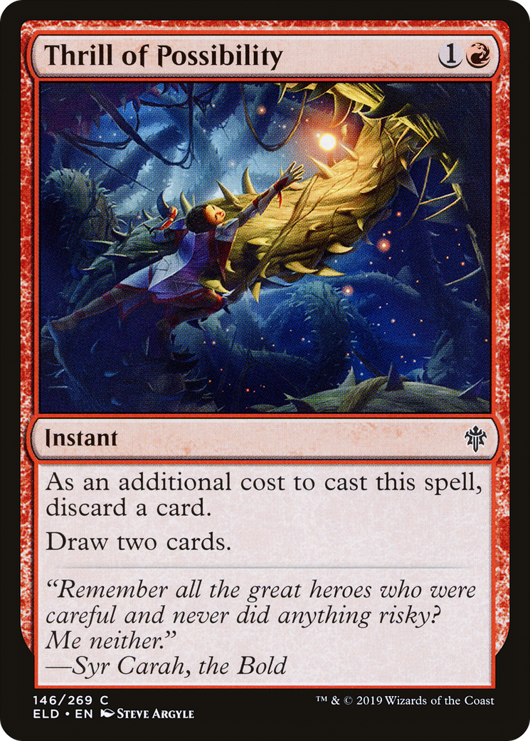 Image of Thrill of Possibility (ELD-146) - Throne of Eldraine