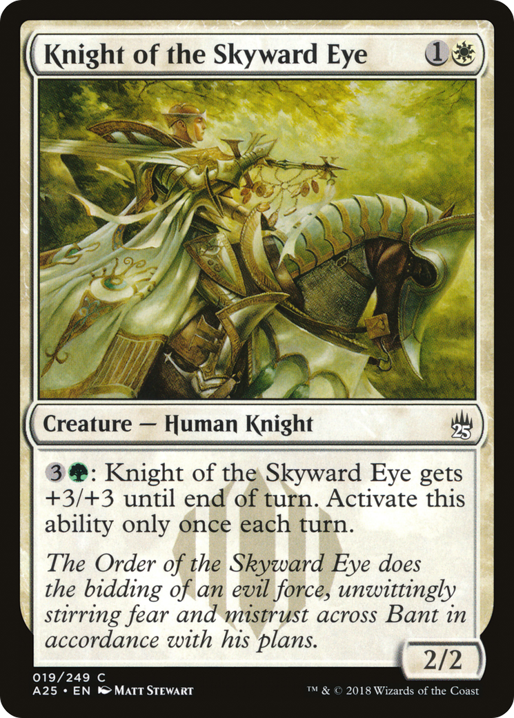 Image of Knight of the Skyward Eye (A25-019) - Masters 25 Foil