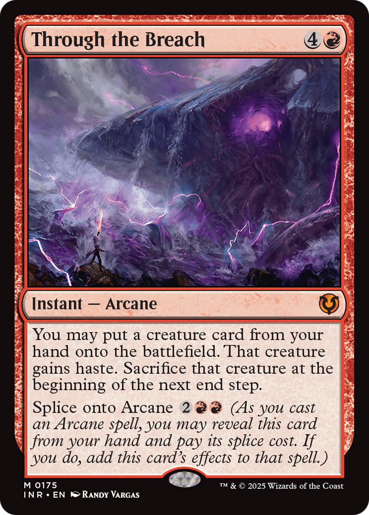Image of Through the Breach (INR-175) - Innistrad Remastered Foil