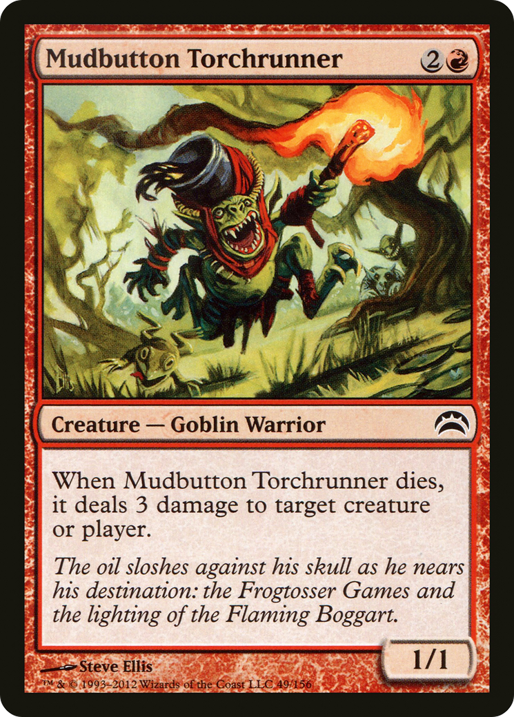 Image of Mudbutton Torchrunner (PC2-049) - Planechase 2012