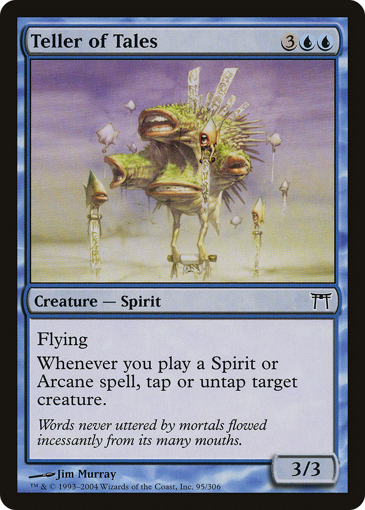 Image of Teller of Tales (CHK-095) - Champions of Kamigawa