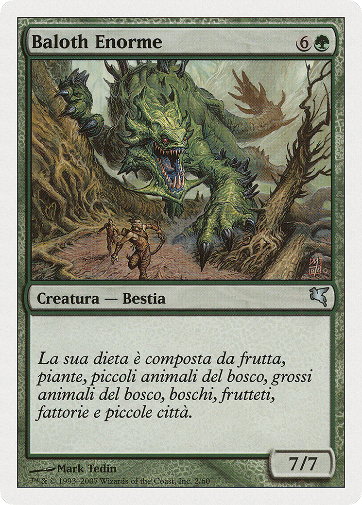 Image of Enormous Baloth (Italian) - 