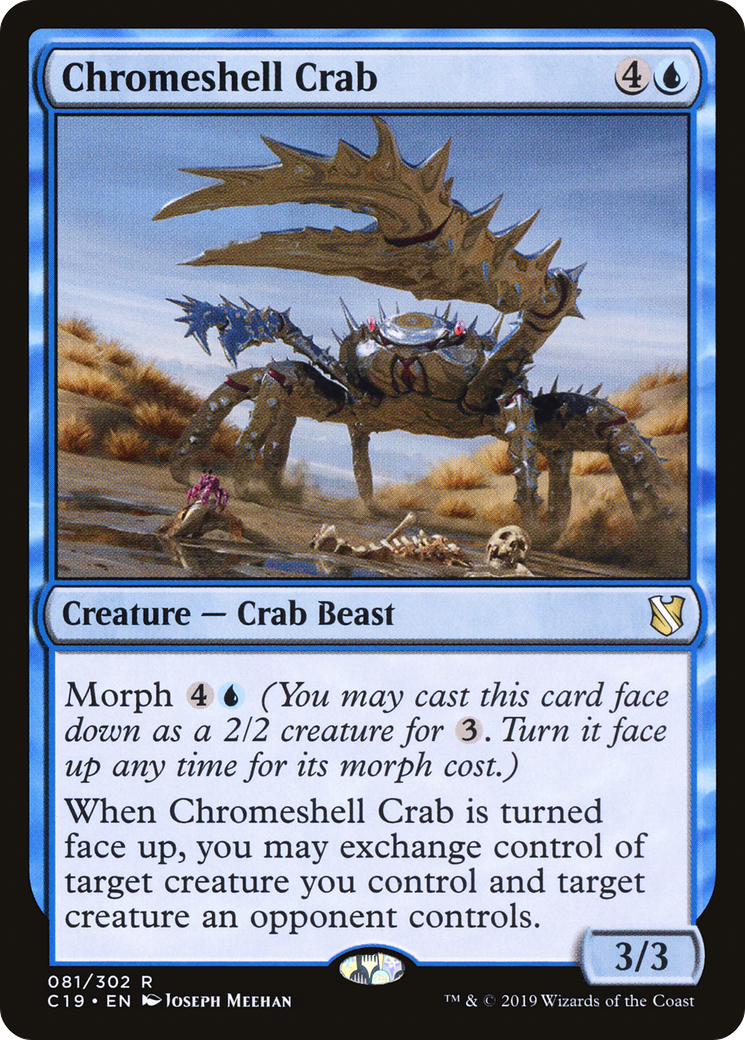 Image of Chromeshell Crab (C19-081) - Commander 2019
