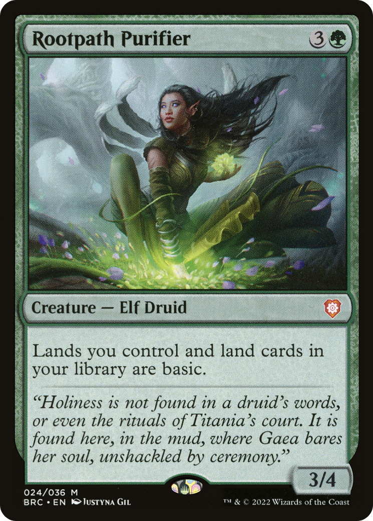 Image of Rootpath Purifier (BRC-024) - The Brothers' War Commander