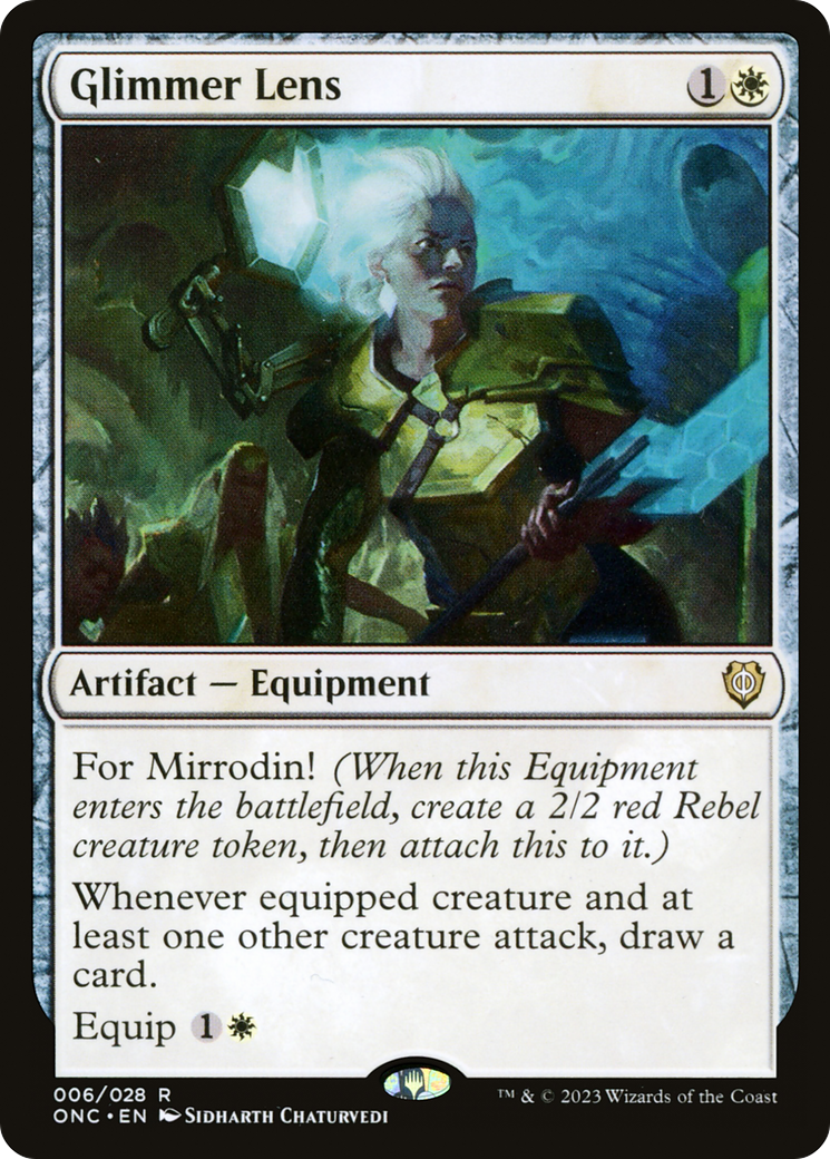Image of Glimmer Lens (ONC-006) - Phyrexia: All Will Be One Commander
