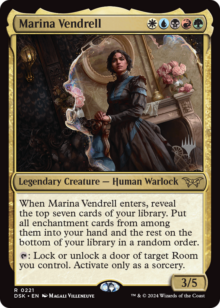 Image of Marina Vendrell (PPDSK-221) - Duskmourn: House of Horror Promos Foil