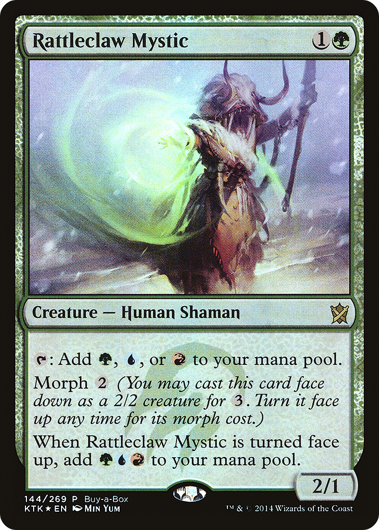 Image of Rattleclaw Mystic (BABP-144) - Khans of Tarkir Promos Foil