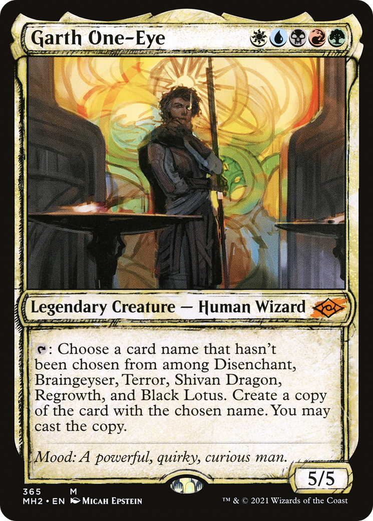 Image of Garth One-Eye (Showcase) (MH2-365) - Modern Horizons 2: (Showcase)