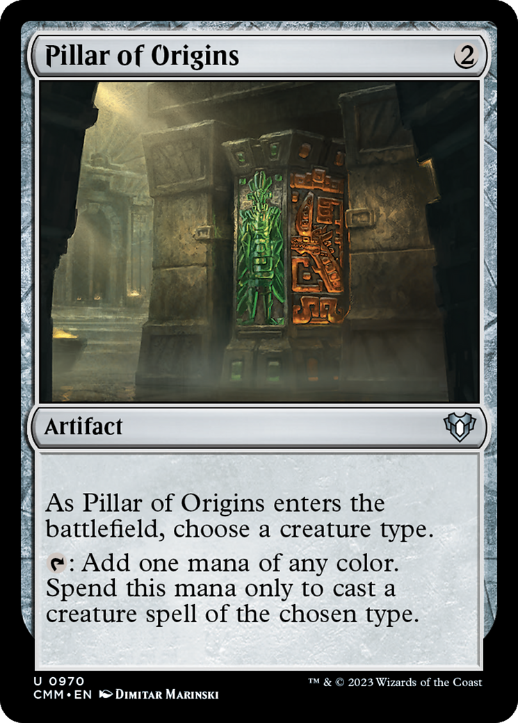 Image of Pillar of Origins (CMM-970) - Commander Masters