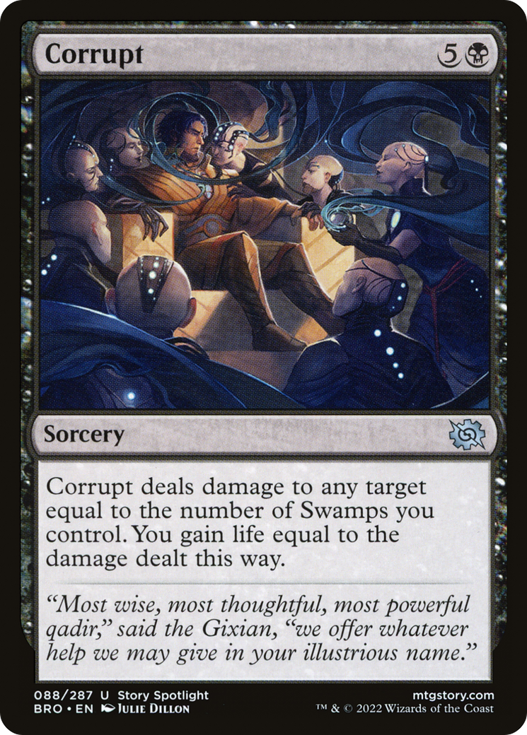 Image of Corrupt (BRO-088) - The Brothers' War Foil
