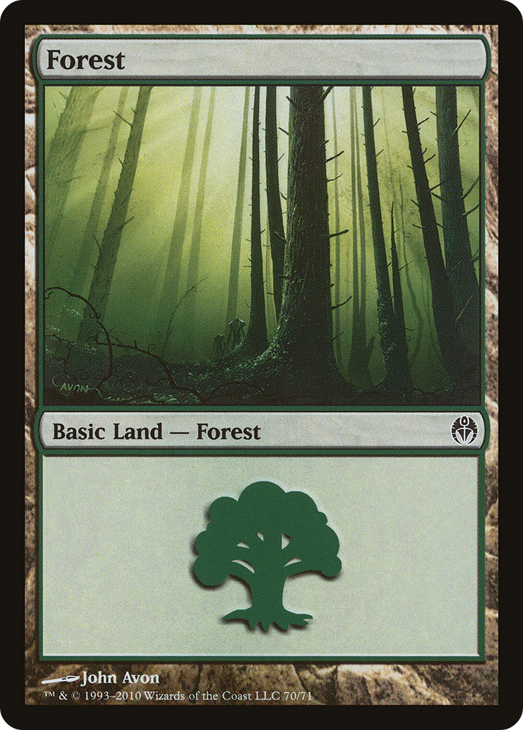Image of Forest (70) (DDE-070) - Duel Decks: Phyrexia vs. the Coalition