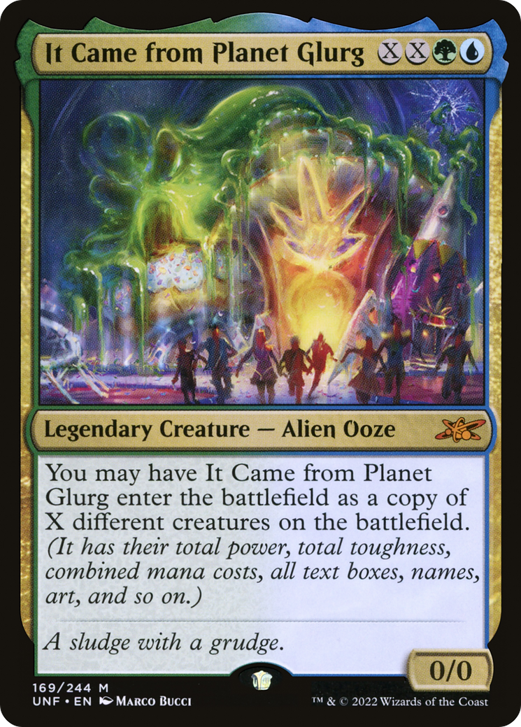 Image of It Came from Planet Glurg (UNF-169) - Unfinity Foil