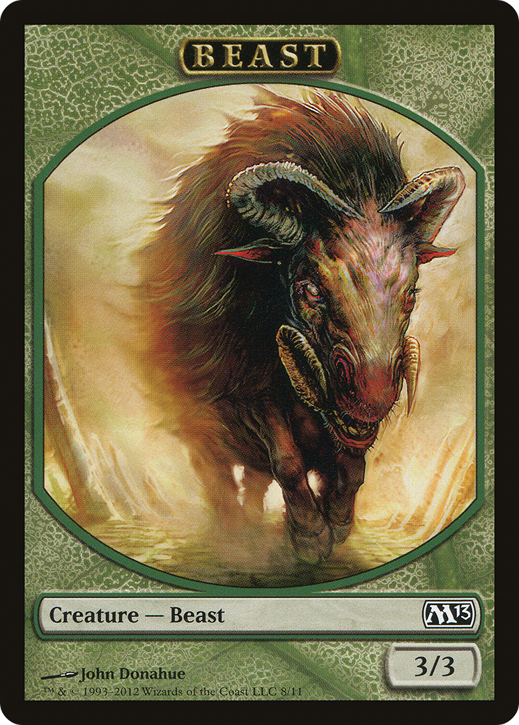 Image of Beast Token (M13-008) - Magic 2013 Tokens
