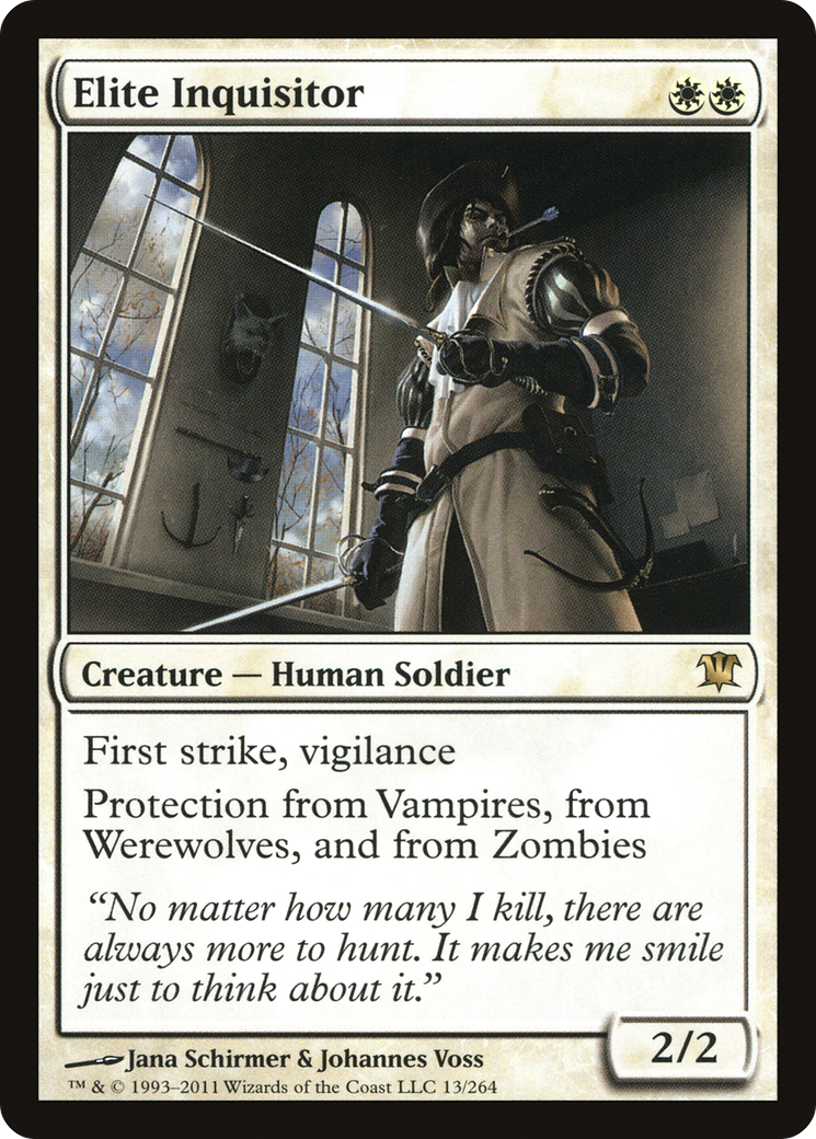 Image of Elite Inquisitor (ISD-013) - Innistrad Foil
