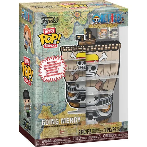 Image of One Piece Going Merry Funko Bitty Pop! Display Shelf