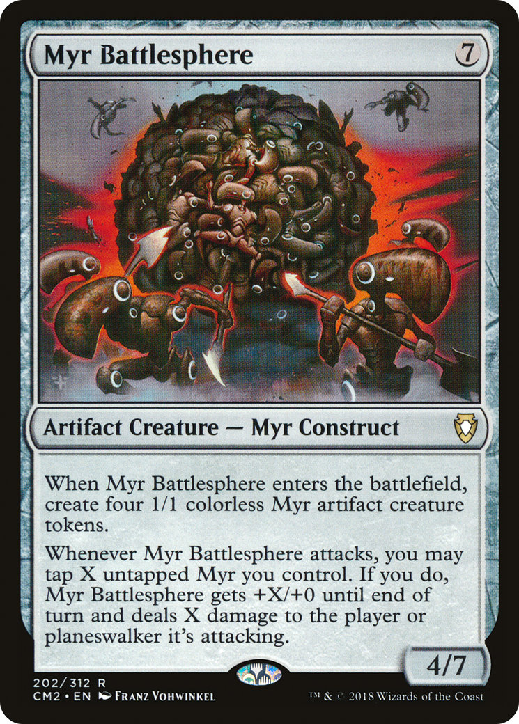 Image of Myr Battlesphere (CM2-202) - Commander Anthology Volume II