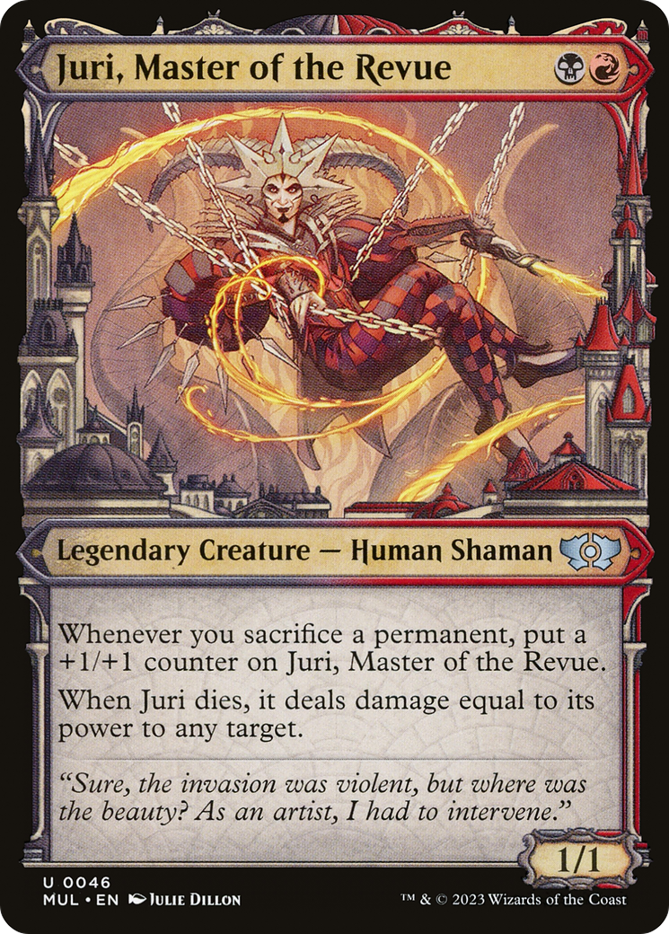 Image of Juri, Master of the Revue (MUL-046) - Multiverse Legends: (Showcase) Foil