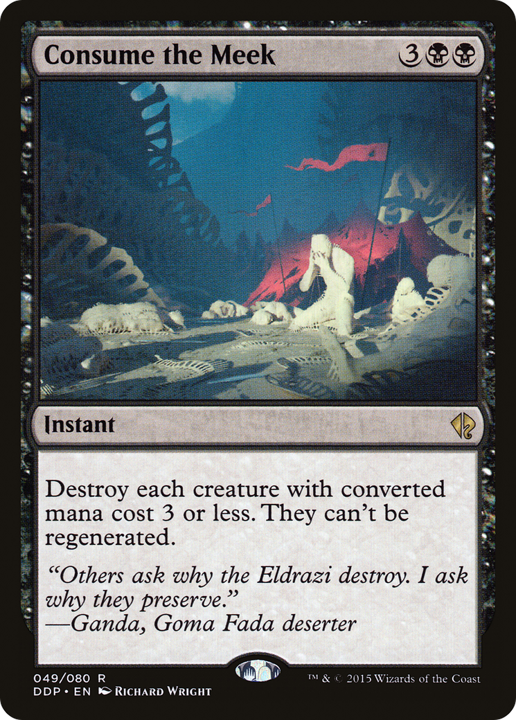 Image of Consume the Meek (DDP-049) - Duel Decks: Zendikar vs. Eldrazi