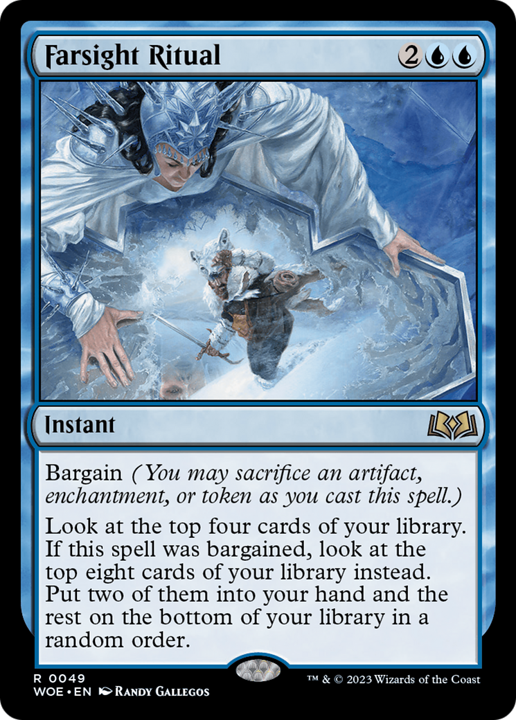 Image of Farsight Ritual (WOE-049) - Wilds of Eldraine