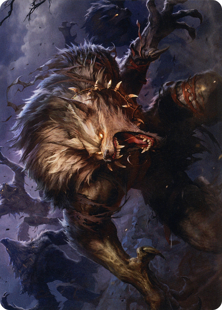 Image of Village Reavers // Village Reavers (AMID-045) - Midnight Hunt Art Series (Borderless) Foil