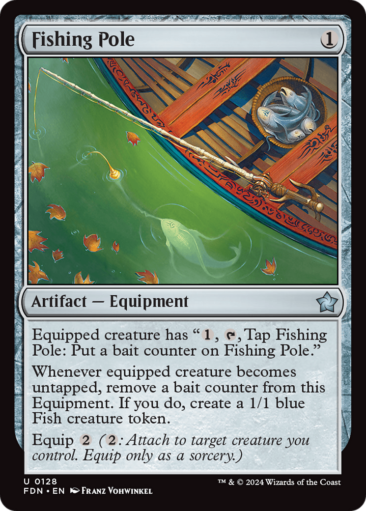 Image of Fishing Pole (FDN-128) - Foundations Foil